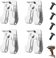 4pcs 633586002 636181001 Belt Hook with screw For Ryobi and Ridgid 18 volt tools