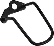Mountain Bike Rear Derailleur Guard Protector Black Durable Changer Guard for Mountain Road and Folding Bikes Easy Installation Under Rear Wheel Quick Release