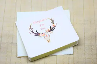 輕靈卡片系列套組‧祝你幸福6入