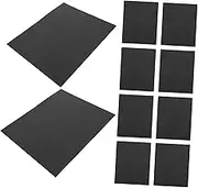 Versatile Sandpaper Sheets 10 Pack for Woodworking Hand Sanding Metal Polishing Fine Grit Paper
