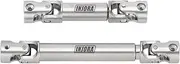 INJORA Stainless Steel Drive Shafts for 1/18 RC Crawler TRX4M High Trail K10 F150