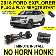 Js Alarms Remote Start Plug & Play 3X Lock For 2016 Ford Explorer FO2N