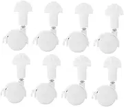 8pcs Heavy Duty Pet Cage Replacement Wheels Swivel Casters for Dog Kennels and Cat Cages Secure Easy Mobility for Convenient Cleaning and Seamless Movement