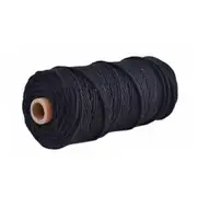 Natural Cotton Twisted Cord Black Macrame Artisan Rope 4mm/100M Craft Wire Weave