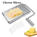 STAINLESS STEEL CHEESE SLICER FOR CHEESE BUTTE WITH 5 REPLAC