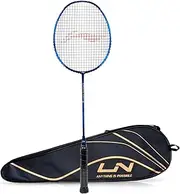 Li-Ning G-Force Superlite Max 9 Carbon Fibre Badminton Racket with Free Full Cover(80 Grams. 30 Lbs)