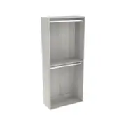 Lugna 2048 x 900 x 380mm Mist Double Hanging Robe Insert