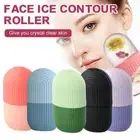 Hot Ice Facial Cube Massager Ice Roller to Depuff Shrink Pores Sculpt Care V5U8