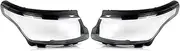 CLZCNQLX Front Lights Shade Pair Headlight Lens Cover Compatible for Land Rover Range Vogue SV SE HSE 2018-2022 Headlights Lampshade Clear