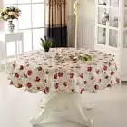 PVC Round Table-Cloth Table-Cloths Waterproof Anti Hot Table Cover 152-180cm AU