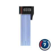 Abus Bordo uGrip 5700C Folding Lock Combination 80cm 2.6' 5mm Blue 87792