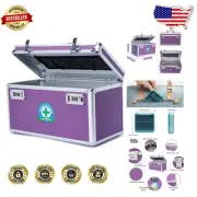 Childproof Locking Box & Portable Storage Case - Safe for Medications & Valua...