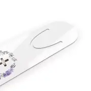 Inspirational Floral Bookmark with Cross Design, Christian Gifts, Reader's