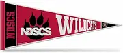 Rico Industries NCAA NDSCS Wildcats 12" x 30" Felt Wall Décor Pennant - Great for Home/Bed Room/Man Cave Décor
