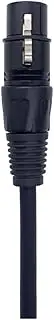 BIZOCA 10pcs/lot 1 Meter Length 3-pin Signal Connection DMX Cable Compatible Stage/Stage Lights Accessories 1m DMX Cables