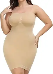 [Joyshaper] Shapewear Full Slips for Women Body Shaper Tummy Control