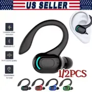 Bluetooth 5.1 Headset Wireless Earbuds Earphones Stereo Headphones Ear Hook US