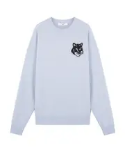 Maison Kitsuné Fox Intarsia-Knit Jumper XL,L White
