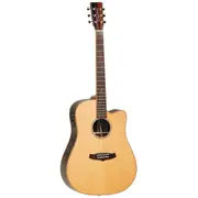Tanglewood TWJDCE Java Dreadnought Cutaway Acoustic Guitar with Fishman EQ