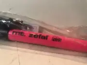 NOS Vintage mt. zefal Plus Pink Schrader / Presta Pump Medium