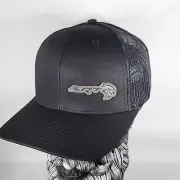 New Side SRT Hellcat Hat V2 Richardson 112 Leatherette Hat Patch Mopar Dodge
