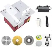 9200R/Min Mini Table Saw Cutting Polishing Machinesuitable for DIY Handmade Wooden Model Crafts, Printed Circuit Board Cutting,B