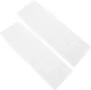 NUOBESTY 2PCS Ultra Thin Silicone Keyboard Cover Skin for Lightweight Compact Design Full Protection with No Gaps Comfortable Typing Experience for Portable Use