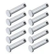 Clevis Pins (5mmx20mm) 20Pcs, Single Hole Flat Head Carbon Steel Fastener Pin