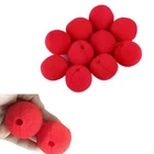 10 Pcs Magic Tools Make Up Circus Red Ball Red Nose Sponge Cosplay Props Clown