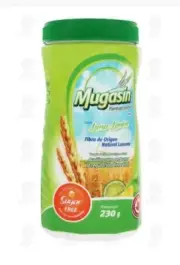 MUGASIN POLVO NATURAL FIBRA 230 GR LAXANTE SABOR LIMA LIMON SIN AZUCAR