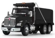 KENWORTH FIRST GEAR 50-3468 KENWORTH T880 DUMP TRUCK BLACK 1:50 "NEW"
