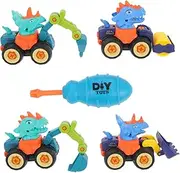 ERINGOGO 1set Disassembly Engineering Truck Toy for Boys and Girls Car Models Various Vehicles Educational Play for Boys and Girls Compact and Lightweight Design