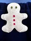 2008 NIB Estee Lauder Sensuous Solid Perfume Gingerbread Man HOLIDAY TREAT
