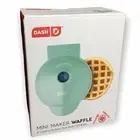 Dash Mini 4" Waffle Maker Non Stick 350 Watts Blue Brand New!