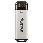 Transcend ESD300 USB-C portable SSD 2TB Silver