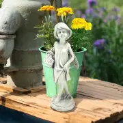 Design Toscano Rose Garden Fairy with Basket Statue