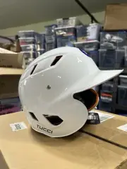 Schutt Baseball Helmet Gloss White Open Face Size XS