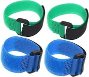Yardwe 4pcs Anti Crowing Rooster Collar Chicken Neckband Adjustable and Lightweight No Crowing Collar for Roosters Reduces Noise and Ensures Comfort
