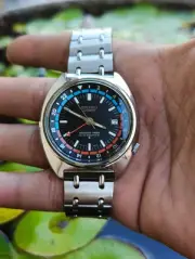 Vintage Seiko 6117-6410 Navigator Timer (excellent new condition)