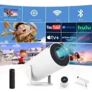10,000 Lumen 4K LED Mini Projector – 1080P UHD, WiFi & Bluetooth – Portable Home