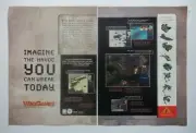 Wargames Combat Strategy Game Official Promo 1998 Vintage Print Ad/Poster Art