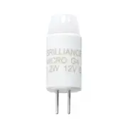 Brilliance LED Micro G4 1.2 Watt 2700K Bipin Landscape Lighting Bulb 10W Halogen