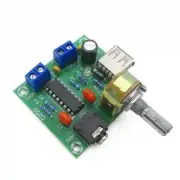 1PCS 5V mini power amplifier AC/DC USB power supply 5W*2 Hi-FI PM2038 board