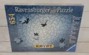 Ravensburger KRYPT SILVER New in shrink wrap 654 pc #159642 Jigsaw Puzzle 2005