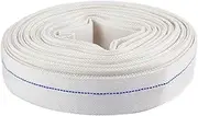 EdvenA 1inch 25mm High Pressure Water Hose Garden Irrigation Watering Hose Antifreeze Canvas Hose (Size : 9.5m, Color : DN25)