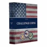 Lighthouse Challenge Coin Album holds 30 Challenge Coins