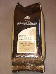 Harry & David Vanilla Creme Brulee Crème Brûlée Ground Coffee 4oz. Exp 2/25/2026