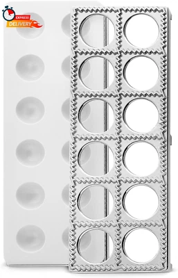 Bellemain Ravioli Maker Press | Pelmeni Mold, Pierogi Press, Potsticker Meat Pie
