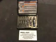 7 Piece Alden Drill- Out/ Micro Grabit Industrial Series Extractor Kit 7017P