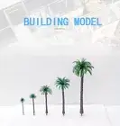 Landscape Train Railroad Scenery Scenery Craft Coconut Palm Tree Tree Model